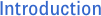 Introduction